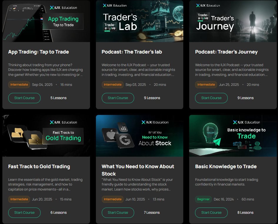 IUX Education Review