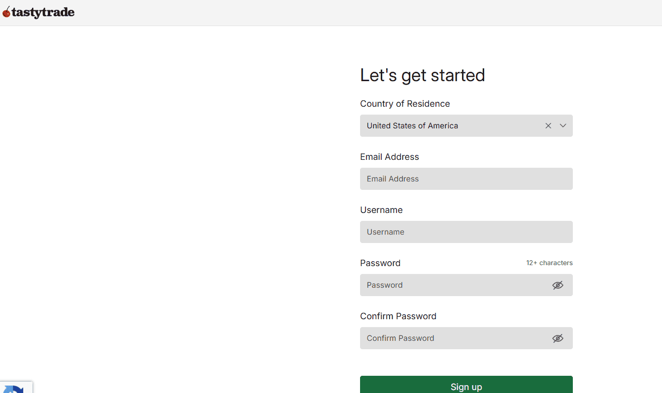 TastyTrade Account Opening Review
