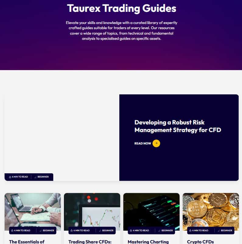 Taurex Education Review