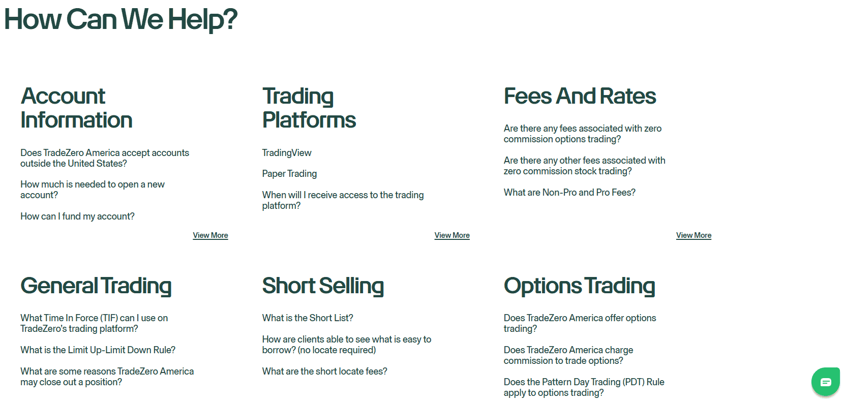 TradeZero Support Review