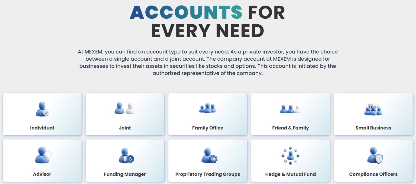 MEXEM Accounts Review