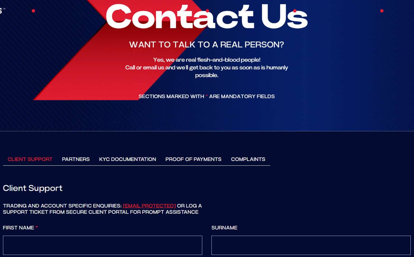 IFX Brokers Support Review