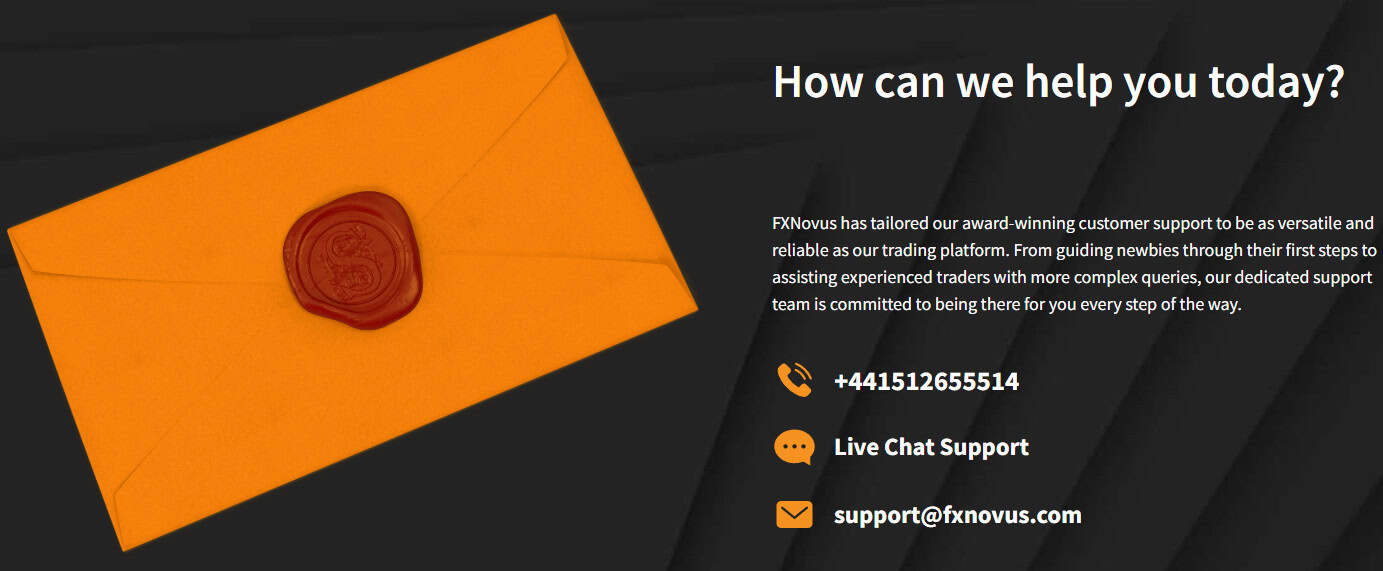 FXNovus Support Review