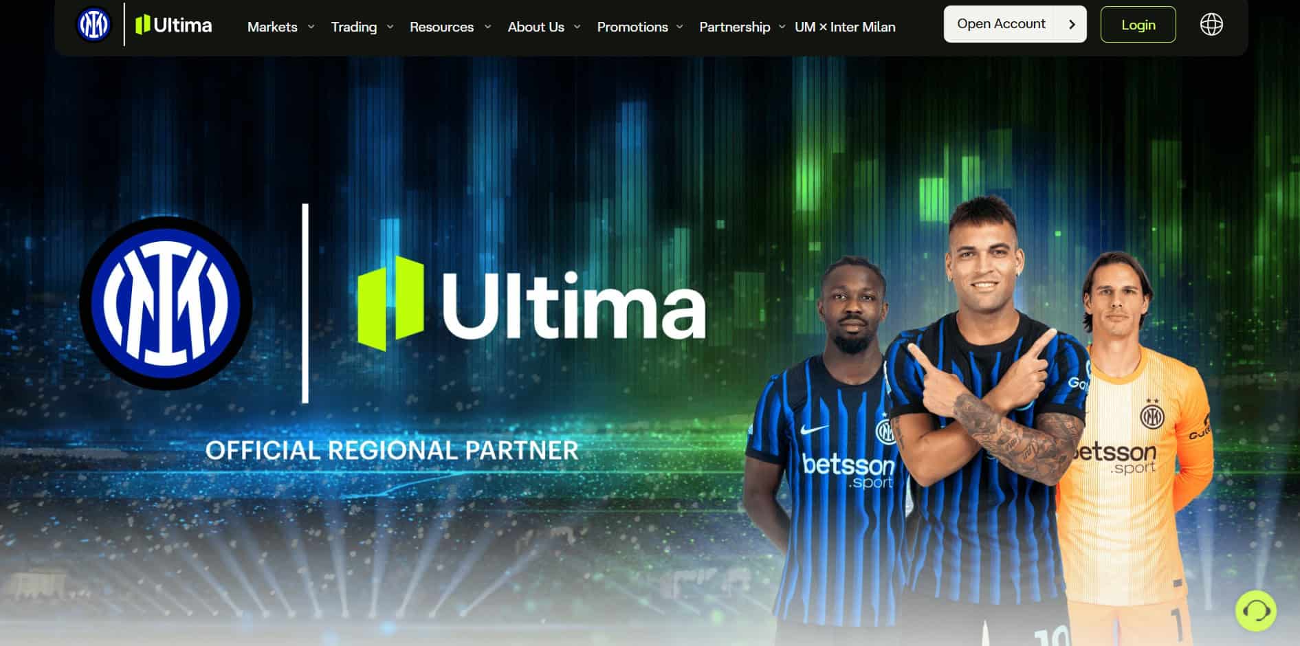 Ultima Markets Website Review