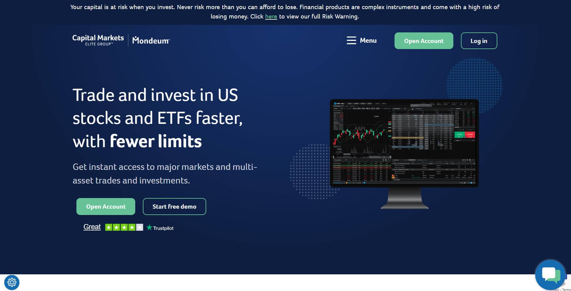 Capital Markets Elite Group Website Review