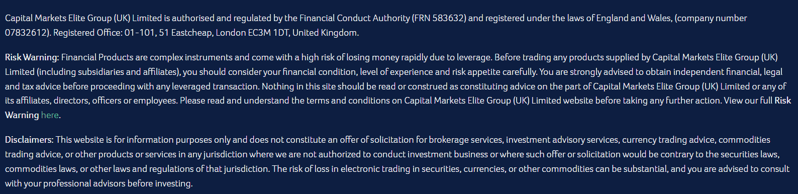 Capital Markets Elite Group License Review
