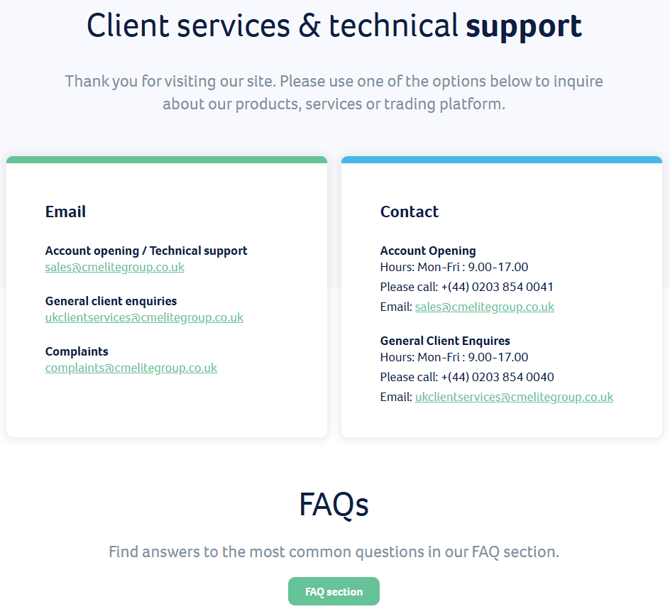 Capital Markets Elite Group Support Review